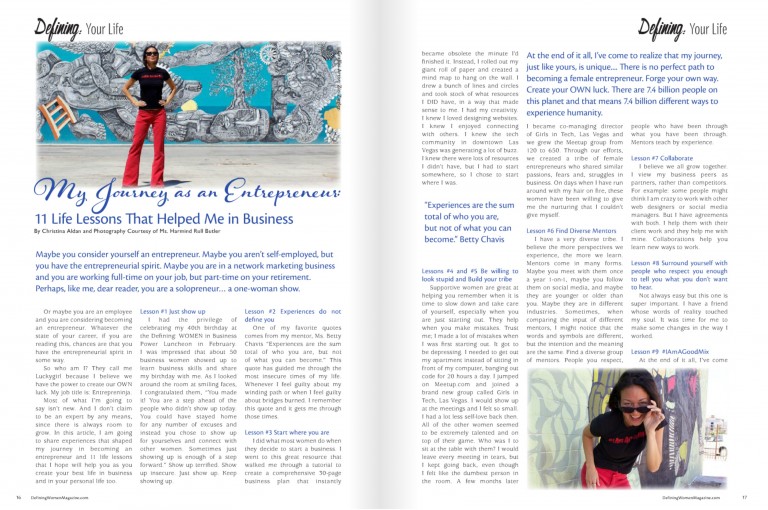 My Journey as an Entrepreneur