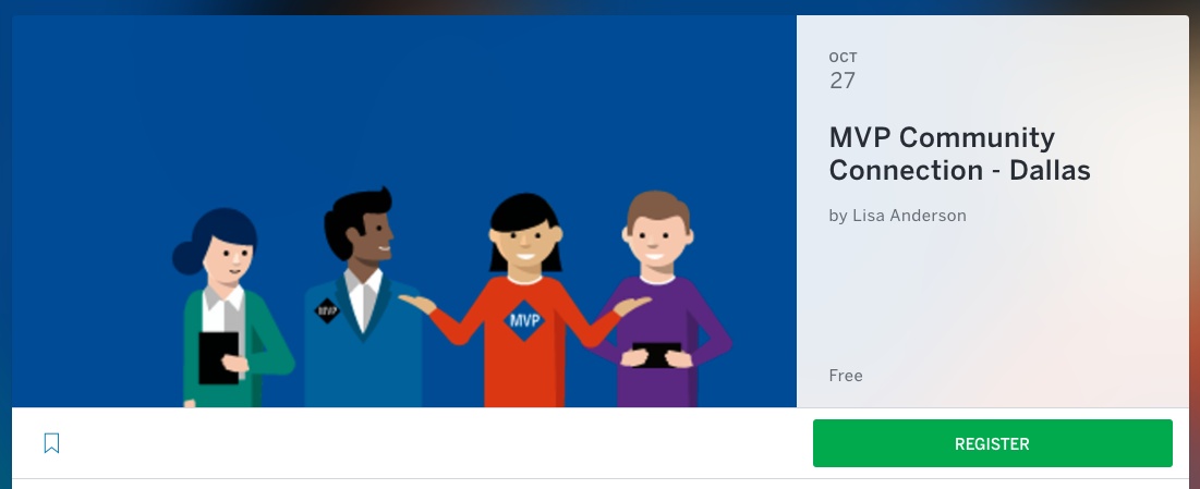 Trainer Announced for Microsoft MVP Community Connection Events Fall 2017