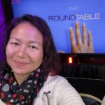 Christina Aldan selfie on The Roundtable Show