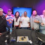 Christina Aldan and Reggie Burton on Go Live Vegas with Aaron Phillips, George Miklos, Chief, and friends