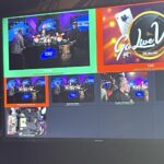 screenshot of the cameras at Go Live Vegas studio